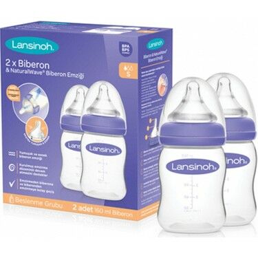 Lansinoh Natural Wave Biberon Seti 160 ml - 2 Adet