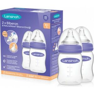 Lansinoh Natural Wave Biberon Seti 160 ml - 2 Adet