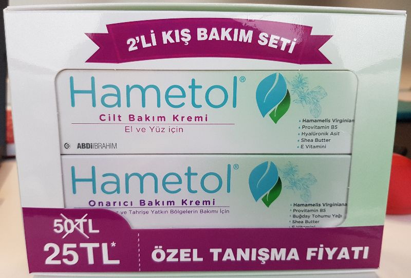 Hametol Cilt Bakim+Onarici 30Gr Kofre