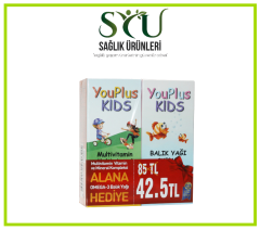 Youplus Kids Multivitamin Mineral 100 ml + Omega-3 Balık Yağı Hediye
