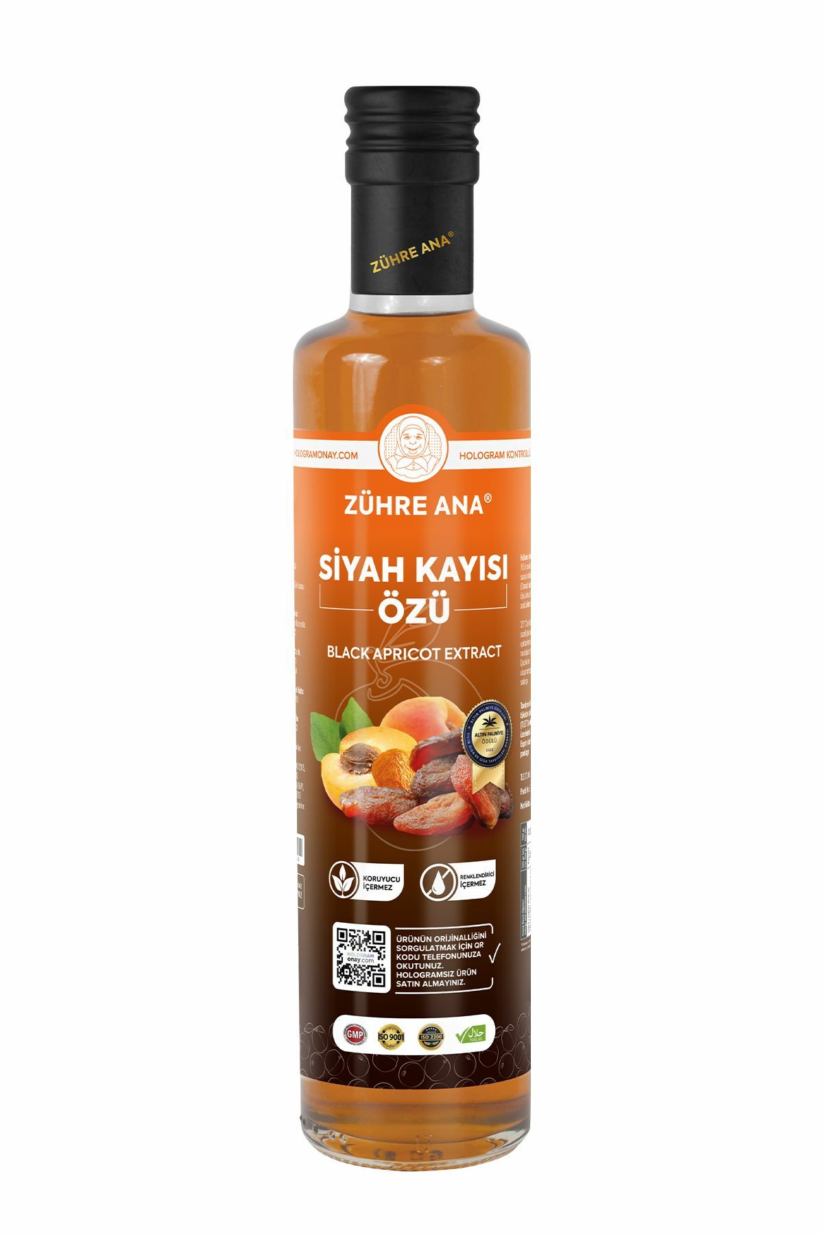 Zühre Ana Siyah Kayısı Özü 340 gr