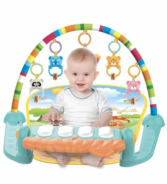 Birlik Toys Aktivite Halısı&İlk Adım Arabası - Pembe