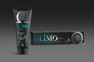SKT:11/2023 Glimo Omega Huş Ağacı Kömürlü ve Karbonlu Doğal Diş Macunu 75ml + Diş Fırçası Hediye