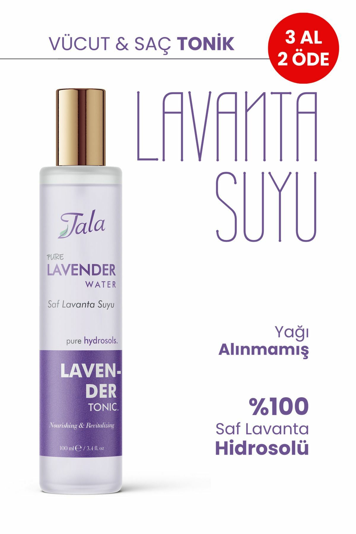 Tala %100 Saf Lavanta Suyu 100 ml
