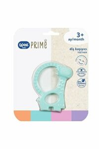 Wee Baby Diş Kaşıyıcı Prime Silikon 3+ Ay - Mavi