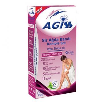 Agiss Normal Ciltler İçin Sir Ağda Bandı Komple Set