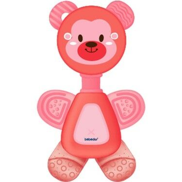 Bebedor 518 Çıngıraklı Sulu Dişlik - Kırmızı