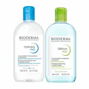 Bioderma Sebium H2O 500 ml + Bioderma Hydrabio H2O Misel Solüsyon 500 ml
