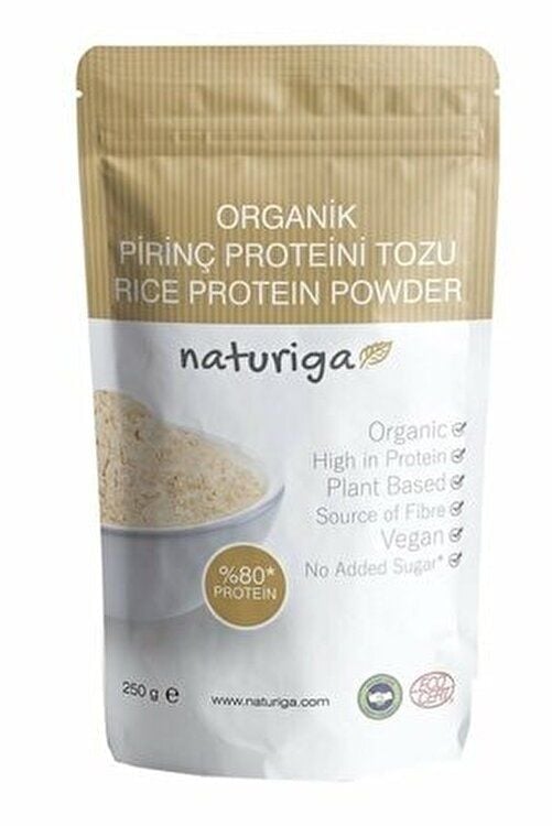 Naturiga Organik Pirinç Proteini Tozu 250 gr