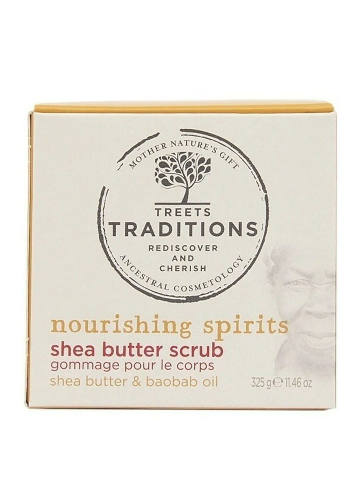 Treets Nourishing Spirits Shea Yağı Pelling Butter Scrub 325 gr