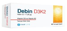 DEBIN D3 K2 60 YUM CAP.