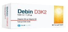 DEBIN D3 K2 60 YUM CAP.