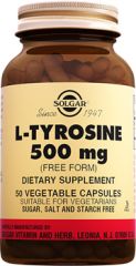 Solgar L-Tyrosine 500 Mg 50 Kapsül