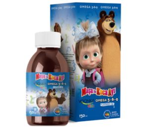 Voonka Kıds Masa Ve Koca Ayı Vegetable Omega 3-6-9 Flax Oıl
