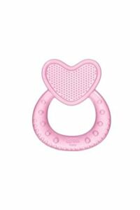 Wee Baby Kalpli Silikon Diş Kaşıyıcı - Pembe