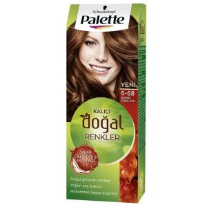 Palette Doğal Renkler Saç Boyası Bronz Çikolata 6-68