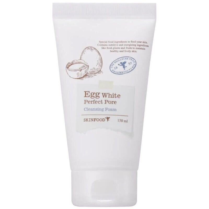 Skinfood Egg White Celansing Foam Yumurta Beyazı Temizleme Köpüğü 150 ml