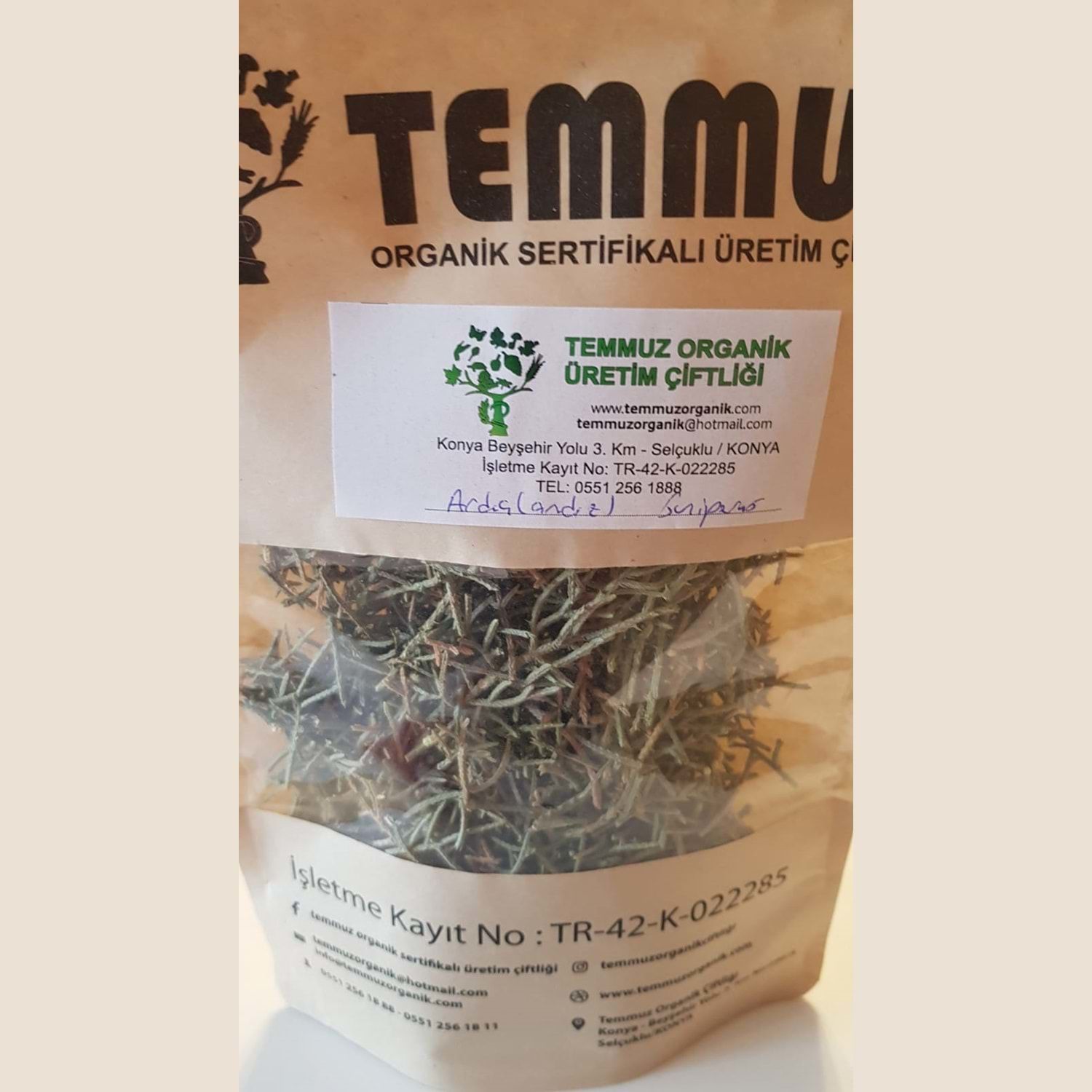 Temmuz Organik Ardıç Andız 50 gr