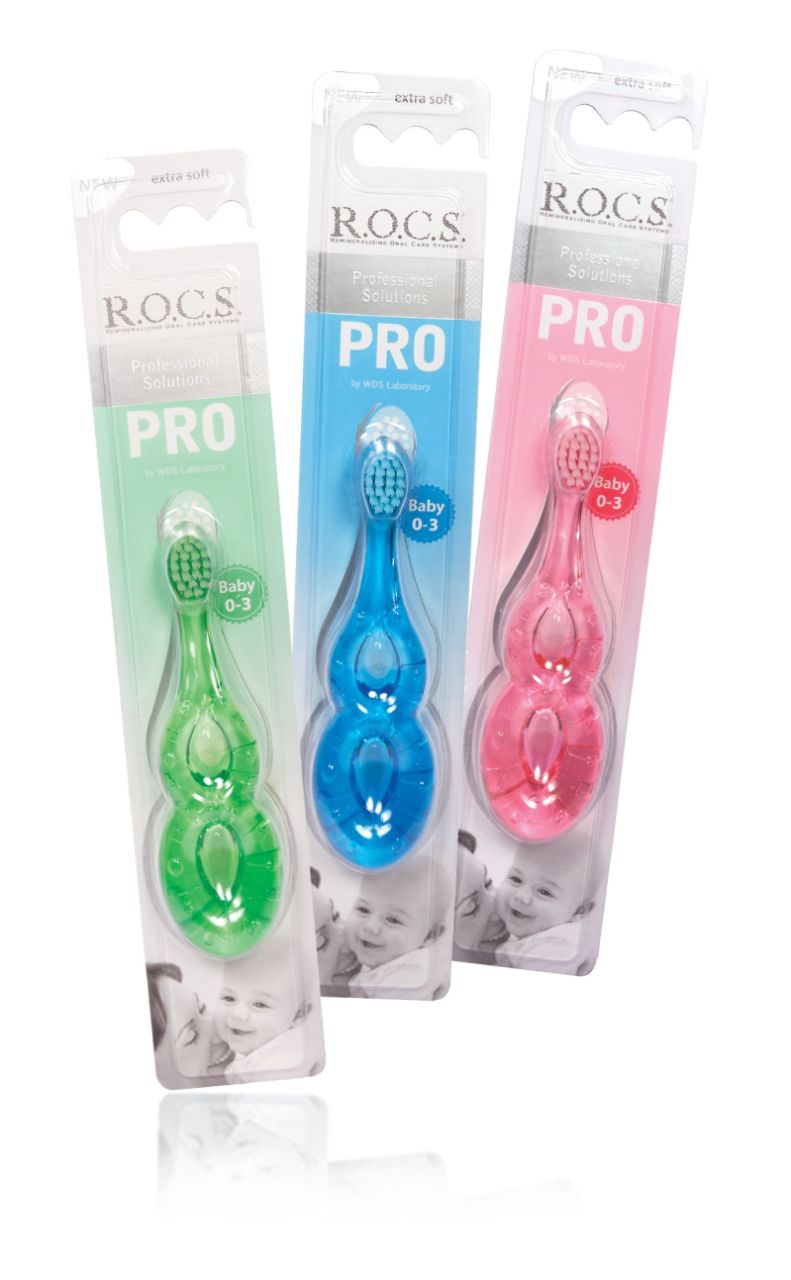Rocs Pro Baby Diş Fırçası 0 - 3 Yaş