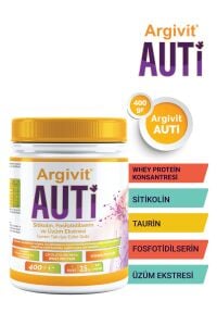 Argivit Auti Taurin Sitikolin Fosfotidilserin ve Üzüm Ekstresi İçeren Gıda Takviyesi 400 gr
