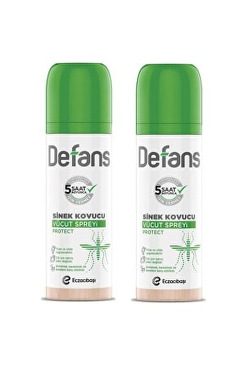 Defans Protect Sinek Kovucu Vücut Spreyi 100 ml 2 Adet
