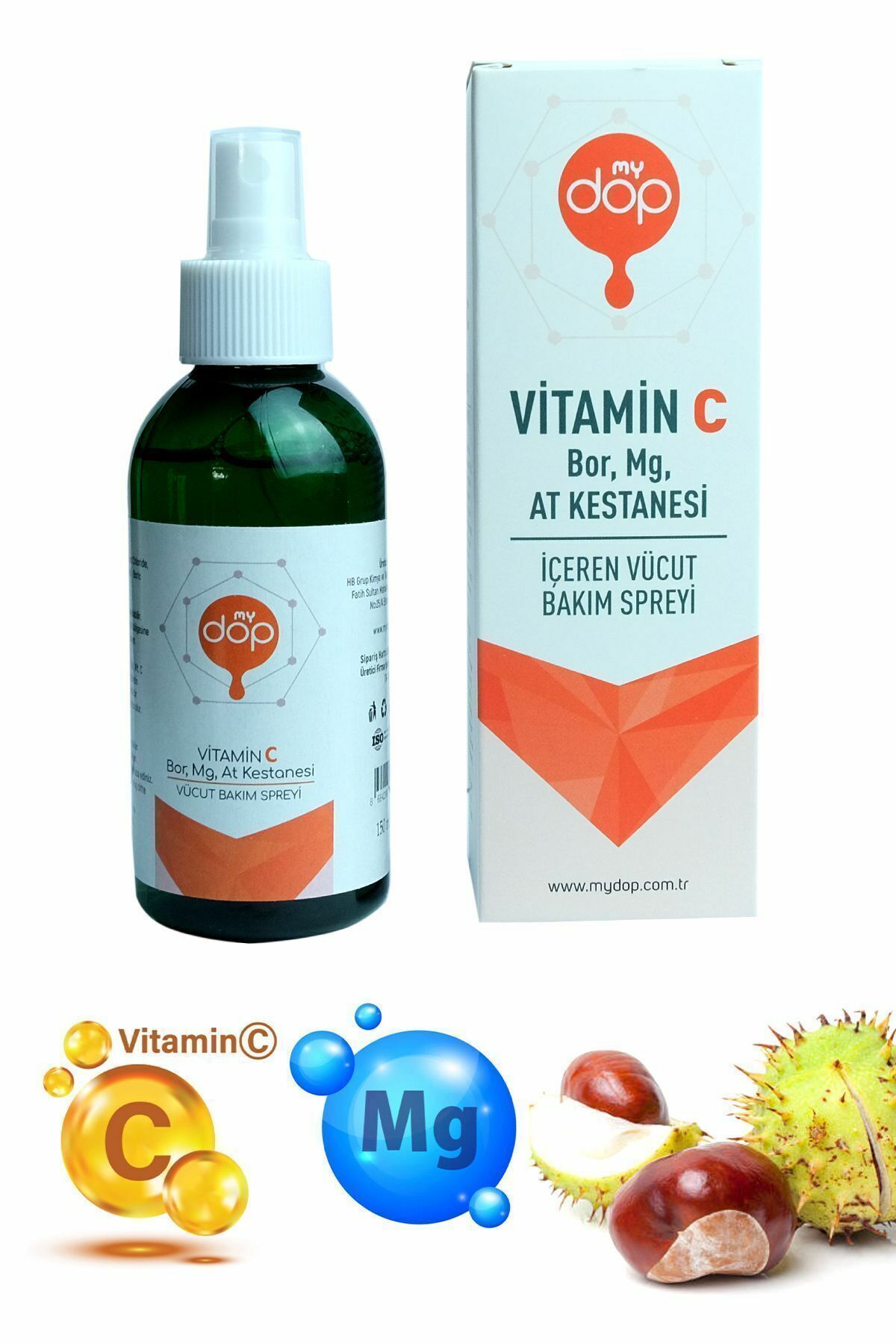 My Dop Vitamin C Bor mg At Kestanesi Sprey 150 ml