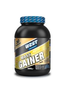 West Nutrition Mass Gainer Karbonhidrat Tozu Çikolata Aromalı 30 Servis 3000 gr