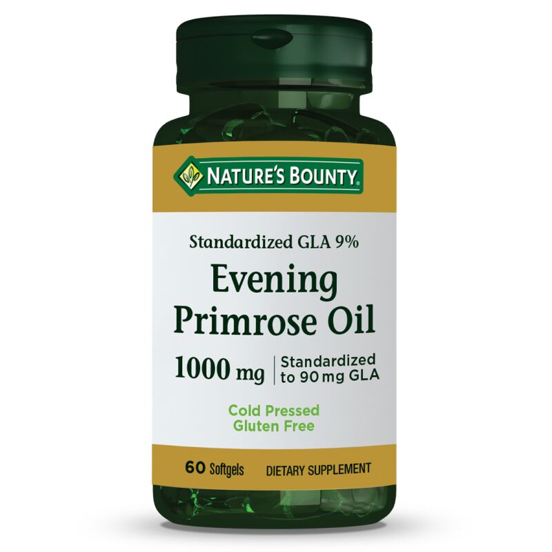 NATURES BOUNTY EVENING PRIMROSE OIL 1000 MG 60 SOFTGEL