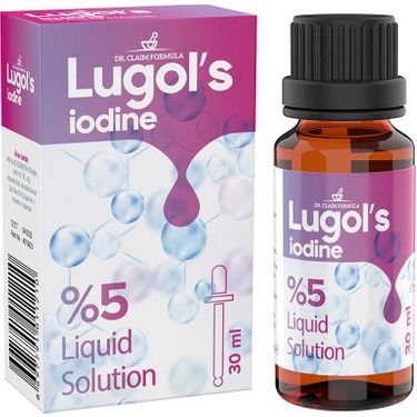 Dr. Claimformula Lugol's Solution İyot %5 Damla 30 ml