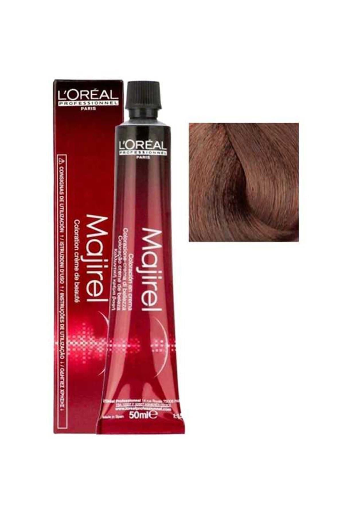 L'Oreal Professionnel Majirel 6.45 Koyu Kumral Bakır Akaju Saç Boyası