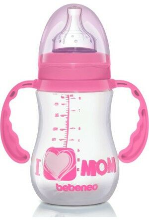 Bebeneo Oval PP Biberon Geniş Ağız 250 ml