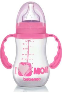 Bebeneo Oval PP Biberon Geniş Ağız 250 ml