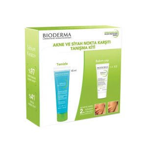Bioderma Akne ve Siyah Nokta Karşıtı Tanışma Kiti - Sebium Jel 45 ml + Sebium Kerato 5 ml