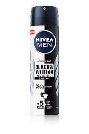 Nivea Black & White Invisible Roll-On For Men Fresh 50 ml