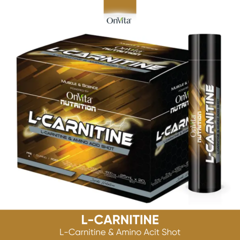 Onvita Nutrition L-Carnitine 20 Shot 25 ml