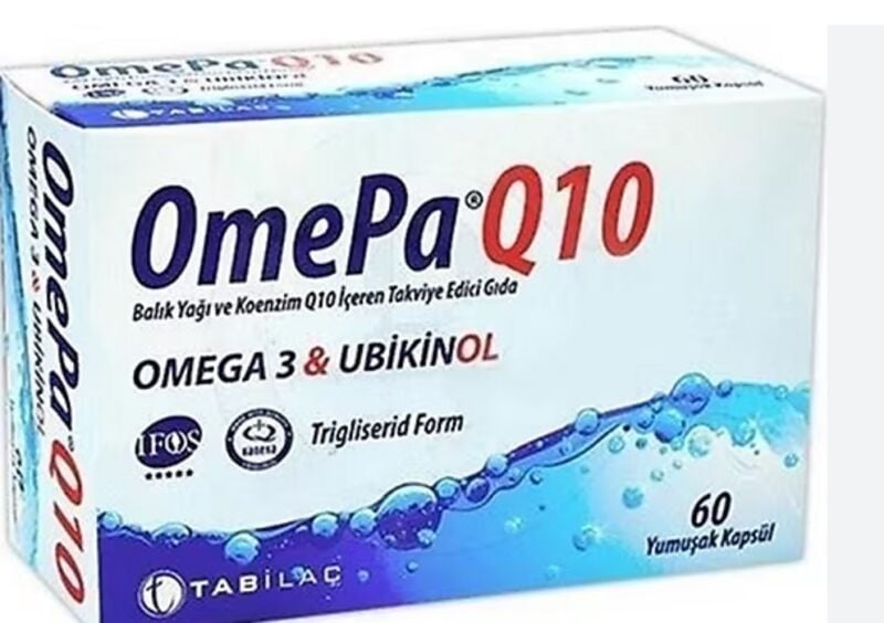 OMEPA-Q10 OMEGA3 UBIQUINOL 60 KAPSUL