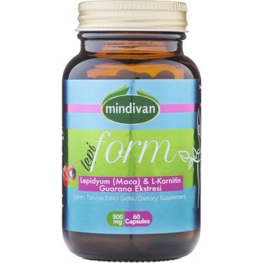 Mindivan Lepi Form Lepidyum L-Carnitin 60 Kapsül