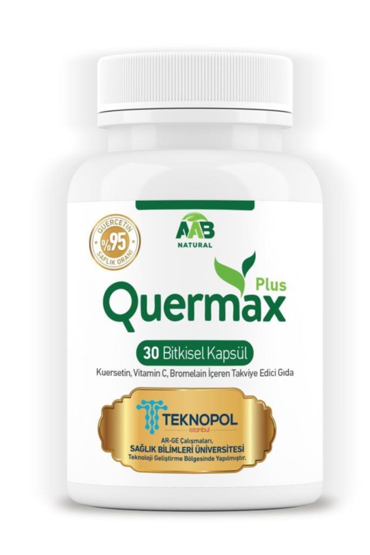 Quermax Plus Quersetin Kuersetin 30 Kapsül