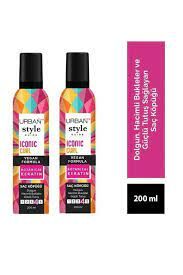 Urban Care Style Guıde Köpük Iconic Curl Güçlü Tutuş 200 ml - 2 Adet