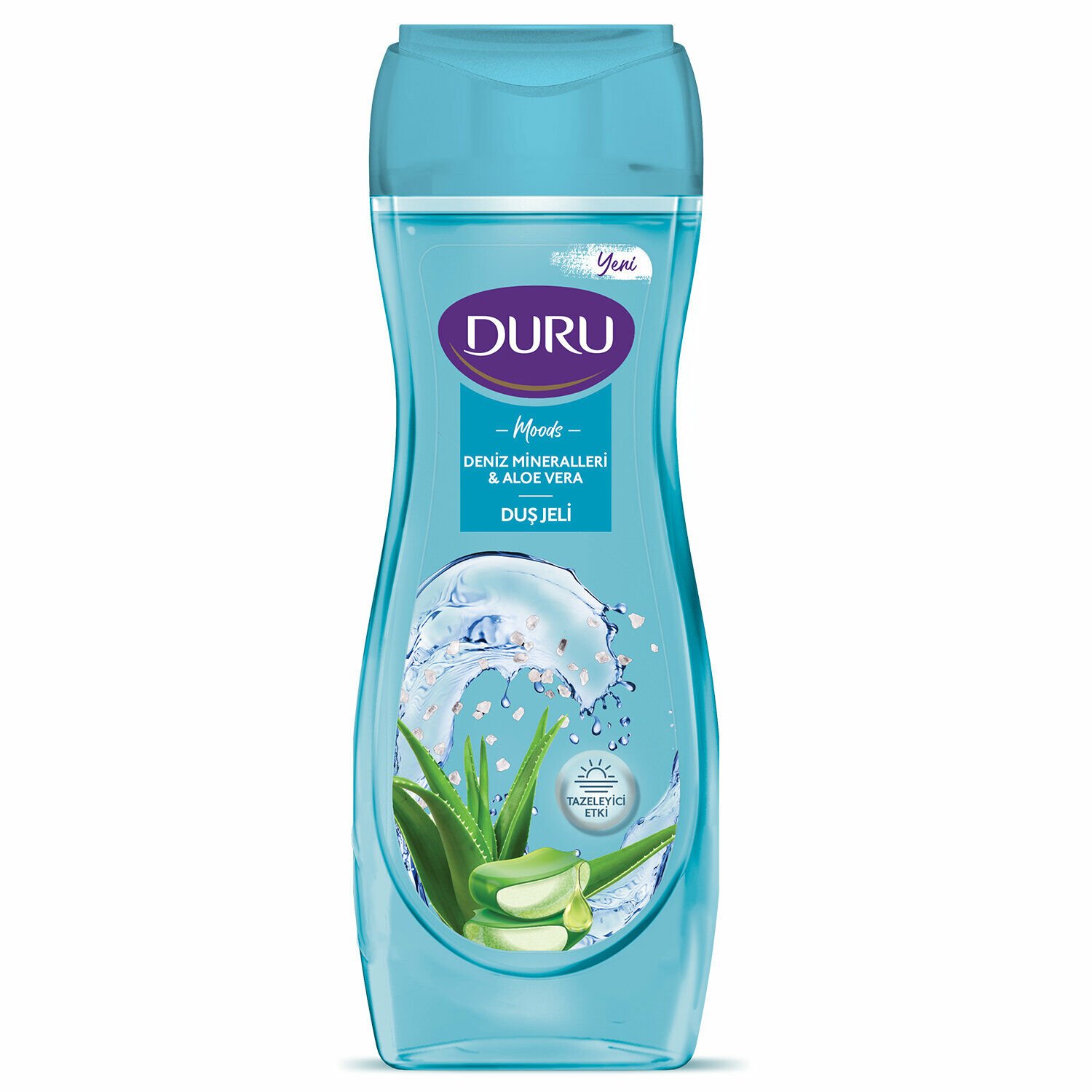 Duru Duş Jeli Deniz Mineralleri ve Aloe Vera 450 ml + Duru PVC Limon Kolonyası  400 ml