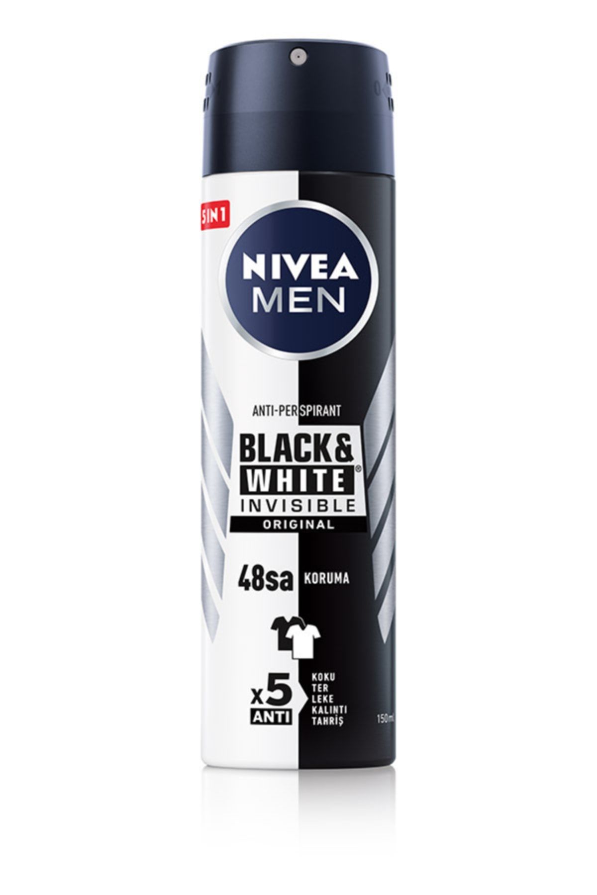 Nivea Invisible For Black & White Roll-On Clear 50 ml