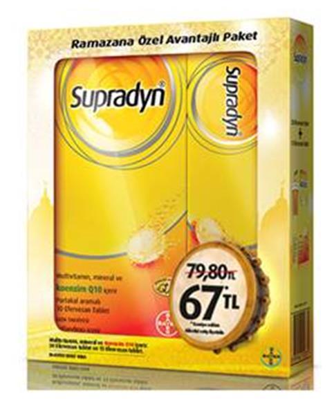 Supradyn All Day 30 (10/2019)+15 (05/2019) Combo Avantaj Paketi