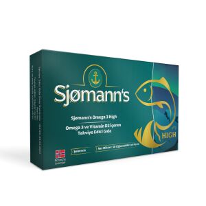 SJOMANNIS OMEGA 3 HIGH 30 SOFT JEL