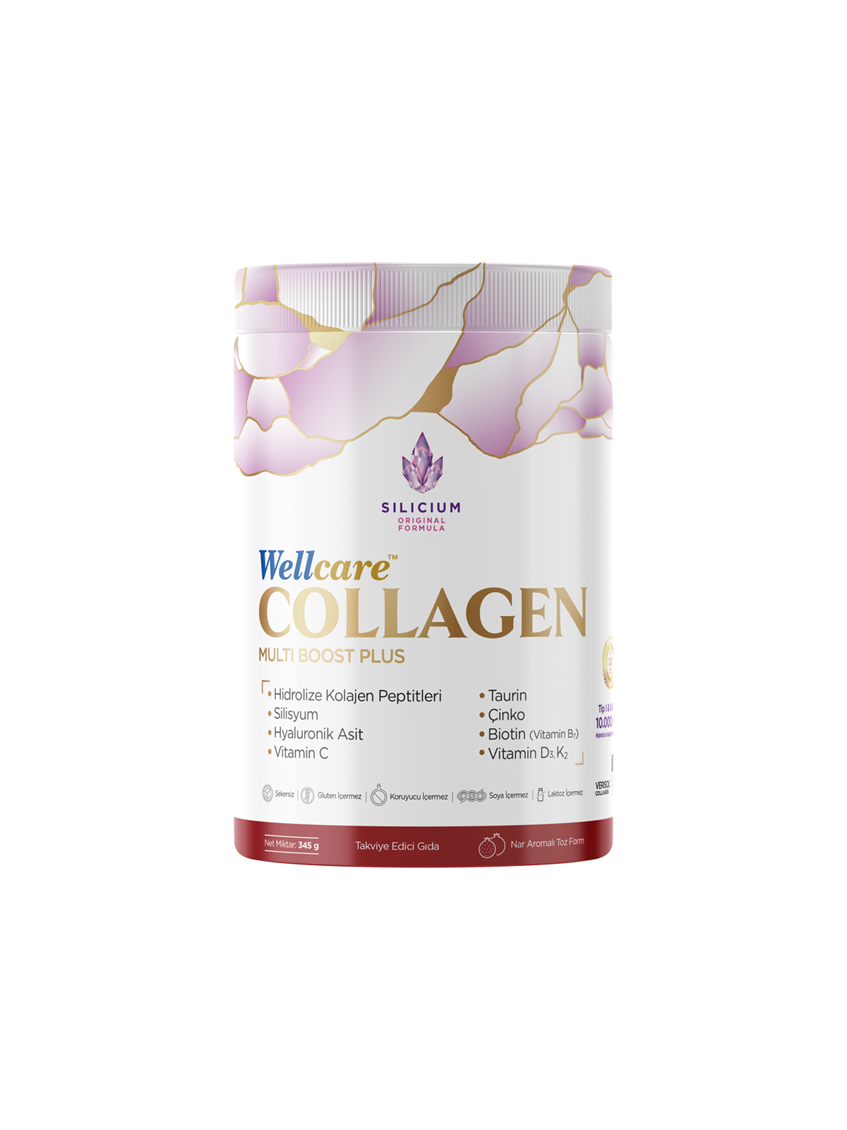 Wellcare Collagen Multiboost Plus Toz 345 gr