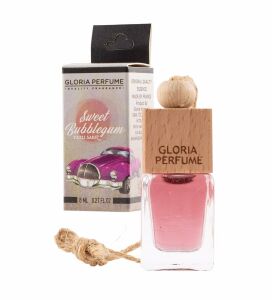 Gloria Ahşap Başlık Tatlı Sakız Oto Kokusu 8 ml