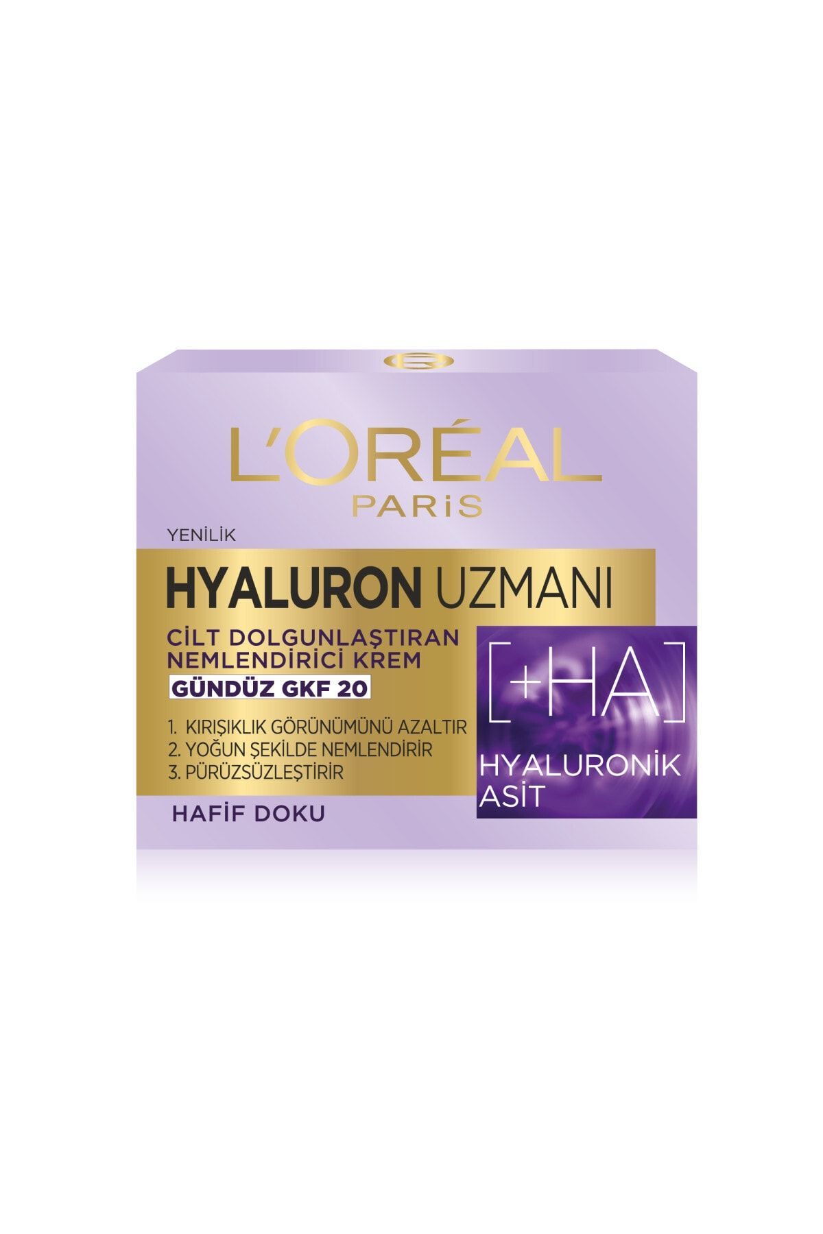 L'Oreal Paris Hyaluron Uzmanı Nemlendirici Gündüz Kremi 50 ml