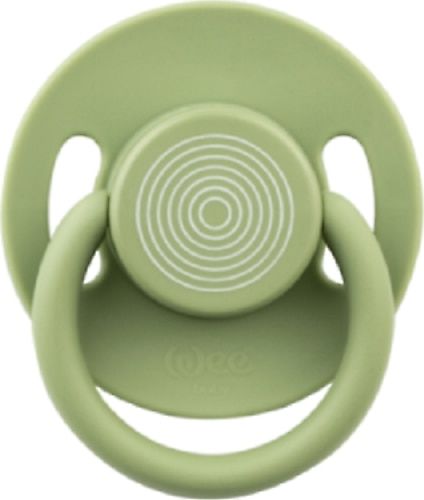 Wee Baby Cool Yuvarlak Uçlu Emzik 6-18 Ay Yeşil No:2