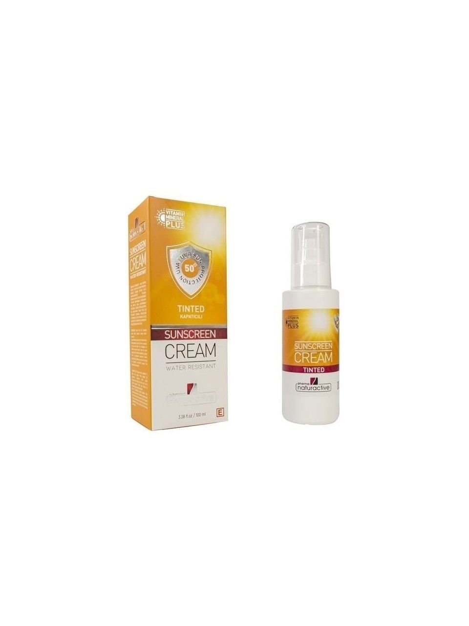 Pharma naturactive Tinted Sunscreen Cream SPF50 50 ml