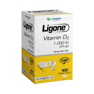 LIGONE VITAMIN D3 100 SOFTGEL