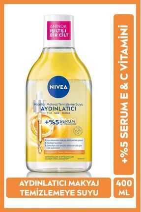 Nivea Aydınlatıcı Micellar Makyaj Temizleme Suyu Serum İçerikli Donuk ve Hassas Cilt Tipleri 400 ml
